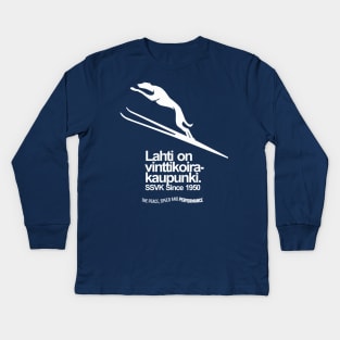 SSVK SINCE 1950 - LAHTI ON VINTTIKOIRAKAUPUNKI Kids Long Sleeve T-Shirt